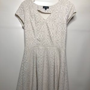 Lace off white dress